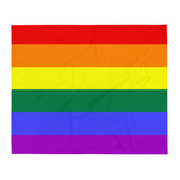 Gay Pride Throw Blanket